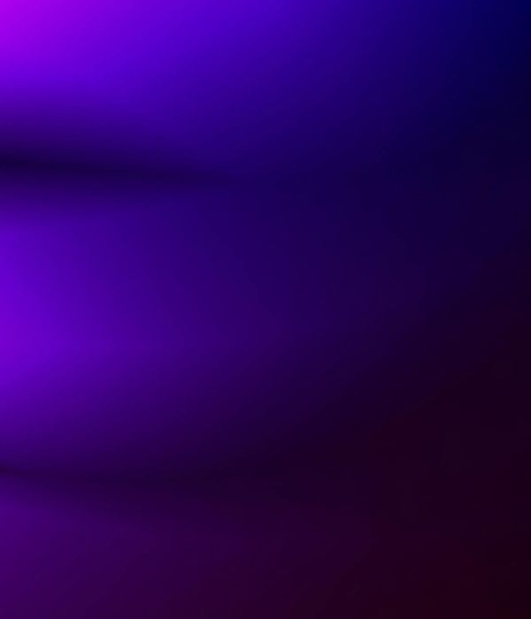 Abstract violet waves representing dynamic energy flow and balance